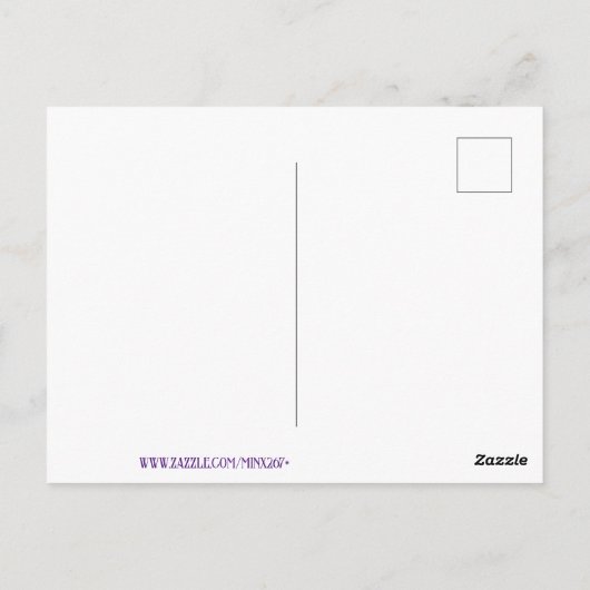 Schattig zwart kitten pompoenen en lint briefkaart (Achterkant)