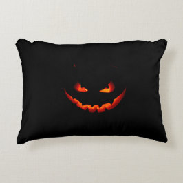 Schattig Zwart Lachend Spook Halloween Griezelige Accent Kussen