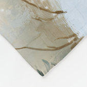 Schattig zwart lammetje met rode sjaal fleece deken (Hoek)