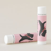 Schattig zwart Scottie Dog Jouw naam en kleur