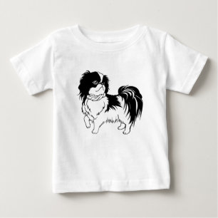 Schattig zwart-wit Baby Shirt
