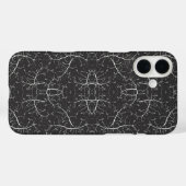 Schattig zwart-wit boompatroon Case-Mate iPhone case (Achterkant (horizontaal))