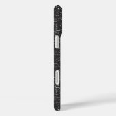 Schattig zwart-wit boompatroon Case-Mate iPhone case (Achterkant / Rechts)