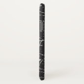 Schattig zwart-wit boompatroon Case-Mate iPhone case (Achterkant / rechts)