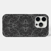 Schattig zwart-wit boompatroon Case-Mate iPhone case (Achterkant (horizontaal))