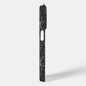 Schattig zwart-wit boompatroon Case-Mate iPhone case (Achterkant / Rechts)