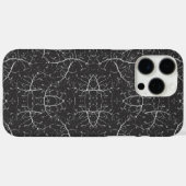 Schattig zwart-wit boompatroon Case-Mate iPhone case (Achterkant (horizontaal))