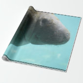 Schattig zwerven cadeaupapier (Uitgerold)