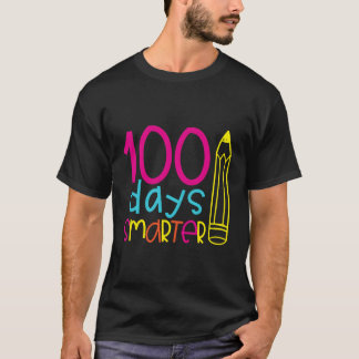 Schattige 100 dagen slimmer vanaf 100 dagen school t-shirt