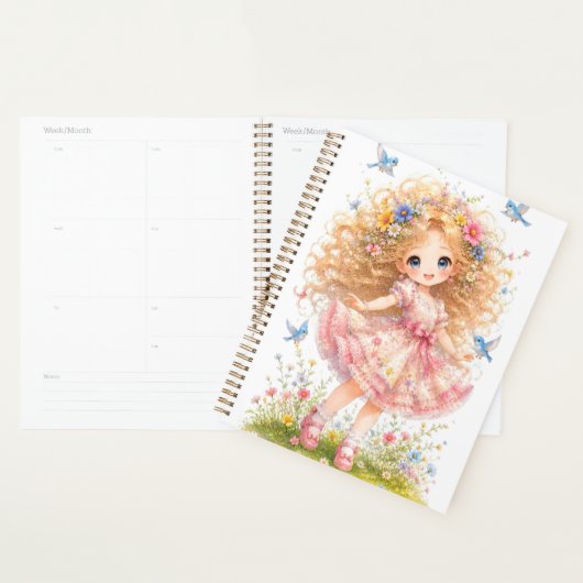 Schattige 12-maands jaarplanner planner (Display)