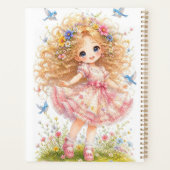 Schattige 12-maands jaarplanner planner (Achterkant)