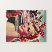 Schattige  1950s Meisje Legpuzzel (Horizontaal)