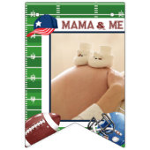 Schattige 1e Verjaardag 12 Maand Foto Milestone bo Vlaggetjes (Tweede vlag)