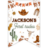 Schattige 1e Verjaardag 12 Maanden Mijlpaal 1e rod Vlaggetjes (Eerste vlag)