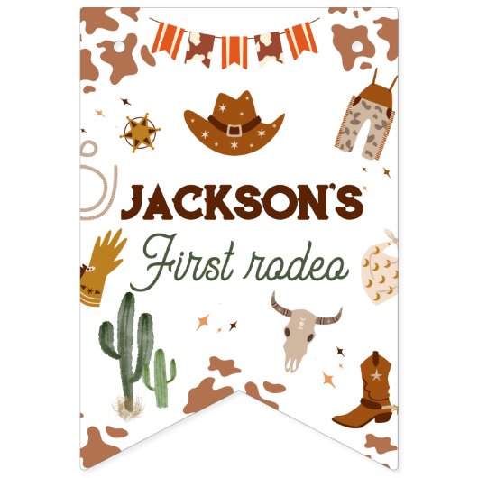 Schattige 1e Verjaardag 12 Maanden Mijlpaal 1e rod Vlaggetjes (Eerste vlag)