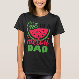 Schattige 1e verjaardag Watermeloen Papa 1e verjaa T-shirt