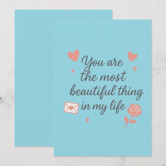 Schattige 1e verjaardagsuitnodigingen – Schattige  Kaart (Voorkant / Achterkant)