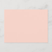 Schattige 2025 GRAD-foto afstudeeraankondiging Briefkaart (Achterkant)