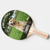 Schattige 2 Foto Hond Ping Pong Paddle Tafeltennisbatje (Zijkant)