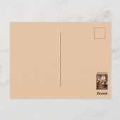 Schattige 3D antropomorfe Franse Bulldog Briefkaart (Achterkant)