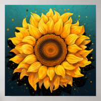 Schattige 3D Bloemist Tuinierder Zonnebloem Liefhe
