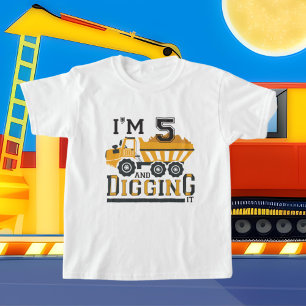 schattige 5e vuilniswagen t-shirt