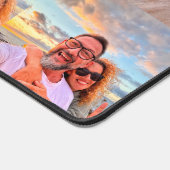 Schattige 8 Fotocollage Custom Monogram Bureaumat (Hoek)