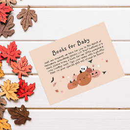 Schattige A Little Boo Halloween Boeken voor Baby Informatiekaartje