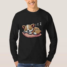Schattige Aandoenlijke Slapende Dierenliefhebbers  T-shirt