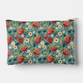 Schattige aangepast aardbeienpatroon etui (Achterkant)