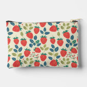 Schattige aangepast aardbeienpatroon etui (Achterkant)