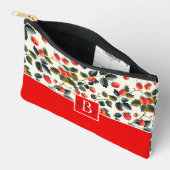 Schattige aangepast aardbeienpatroon etui (Open)