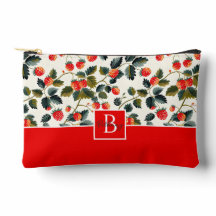 Schattige aangepast aardbeienpatroon