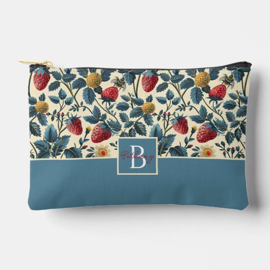 Schattige aangepast aardbeienpatroon etui (Voorkant)