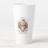 Schattige aangepast bericht Turkije Vakantie Latte Mok (Voorkant)