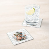 Schattige aangepast Football Kartonnen Onderzetters (Insitu)