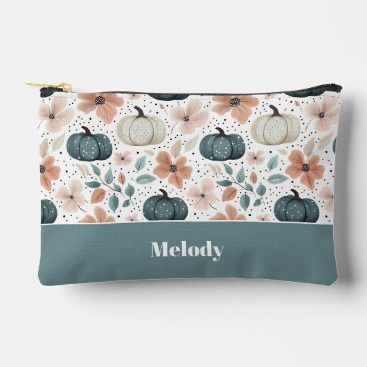 Schattige Aangepast Pompoen Herfst Patroon Etui (Voorkant)