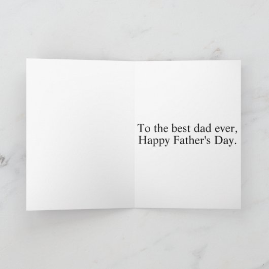 Schattige Aangepaste 2-foto's Sjabloon Vaderdag (Binnen)