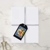 Schattige Aangepaste Candy Corn Muizen Halloween Cadeaulabel (Met Touw)
