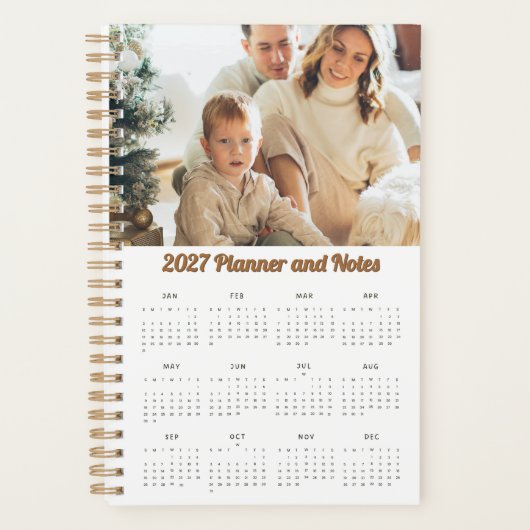 Schattige aangepaste foto planner (Voorkant)