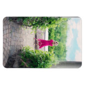Schattige aangepaste gepersonaliseerde fototemplat magneet (Horizontaal)