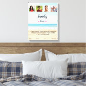 Schattige aangepaste gezelfotofoto canvas afdruk (Insitu (Slaapkamer))