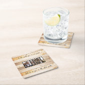 Schattige aangepaste gezinsfoto kartonnen onderzetters (Insitu)