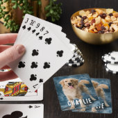 Schattige Aangepaste Huisdier Labrador Retriever D Pokerkaarten (Insitu)