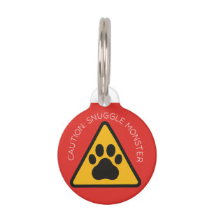 Schattige aangepaste ID-halsband voor huisdieren – Huisdierpenning