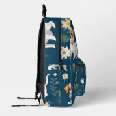 Schattige aangepaste puppy bedrukte rugzak (Links)