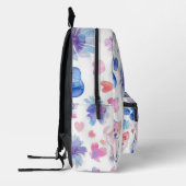 Schattige aangepaste puppy bedrukte rugzak (Links)