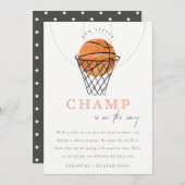 Schattige aankondiging van ons kleine kampioenscha (Voorkant / Achterkant)