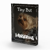 Schattige Aanpasbare Gepersonaliseerde Terrier Hon Fotoblokken (Rechts)
