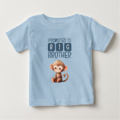 Schattige aap grote broer blauw (Voorkant)